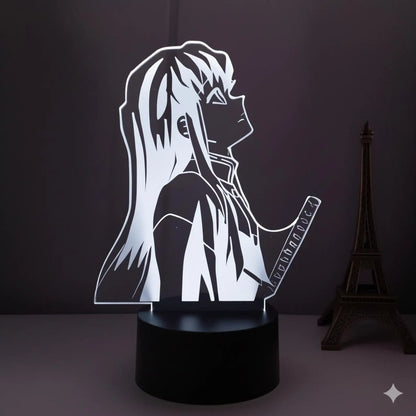 DEMON SLAYER: MUICHIRO TOKITO ACRYLIC LED LAMP (MULTICOLOR)