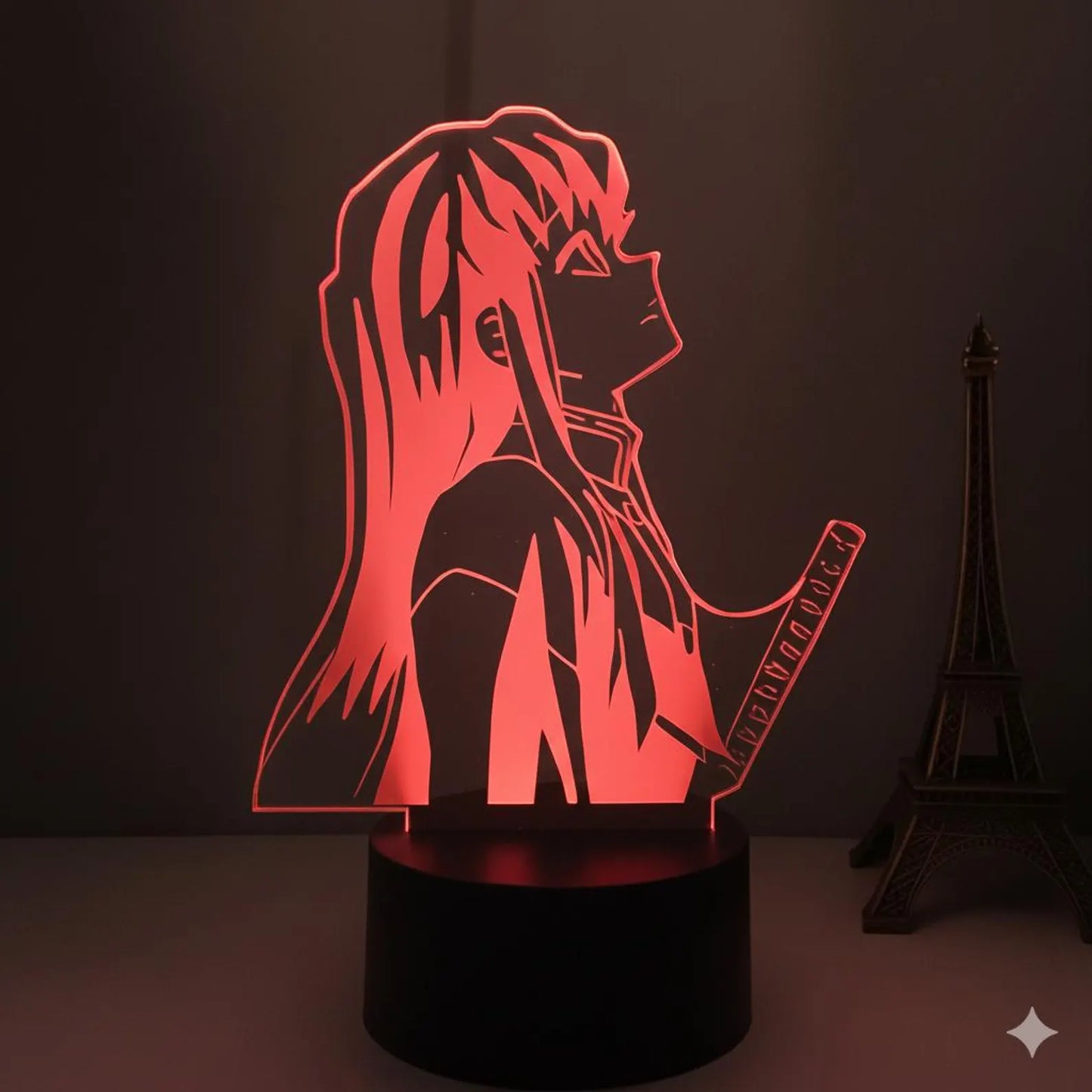 DEMON SLAYER: MUICHIRO TOKITO ACRYLIC LED LAMP (MULTICOLOR)