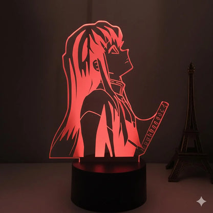 DEMON SLAYER: MUICHIRO TOKITO ACRYLIC LED LAMP (MULTICOLOR)