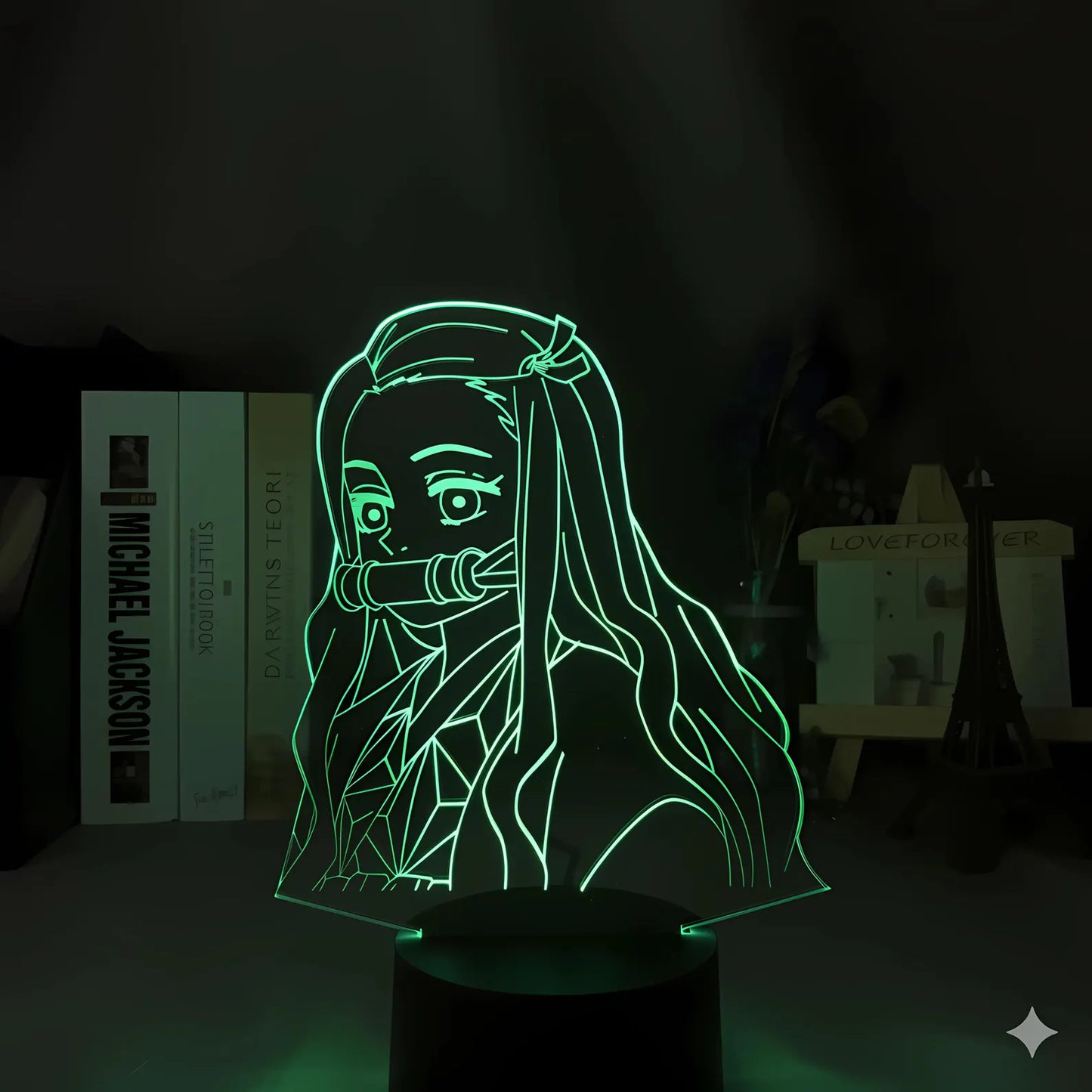 DEMON SLAYER: NEZUKO KAMADO ANIME LED LAMP (MULTICOLOR)