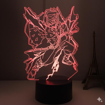 DEMON SLAYER: ZENITSU AGATSUMA ANIME LED LAMP (MULTICOLOR)