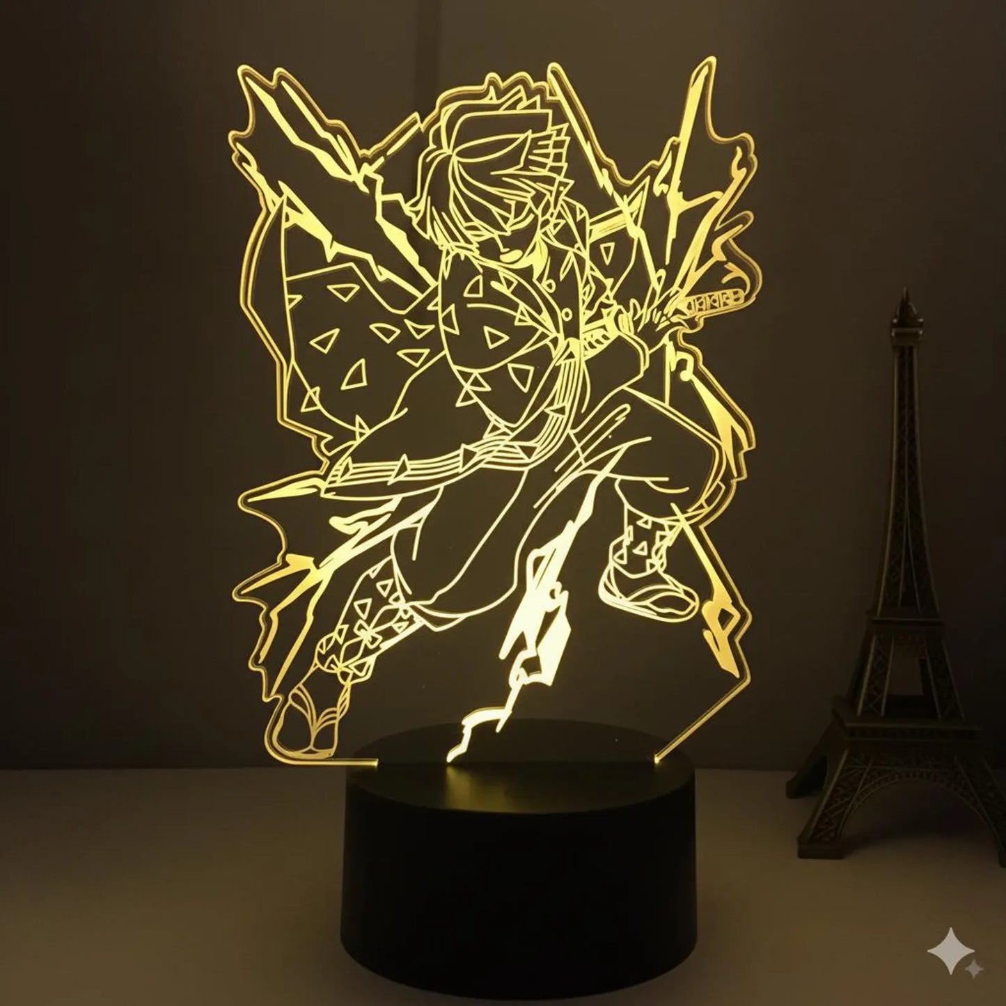DEMON SLAYER: ZENITSU AGATSUMA ANIME LED LAMP (MULTICOLOR)