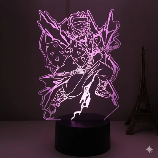 DEMON SLAYER: ZENITSU AGATSUMA ANIME LED LAMP (MULTICOLOR)