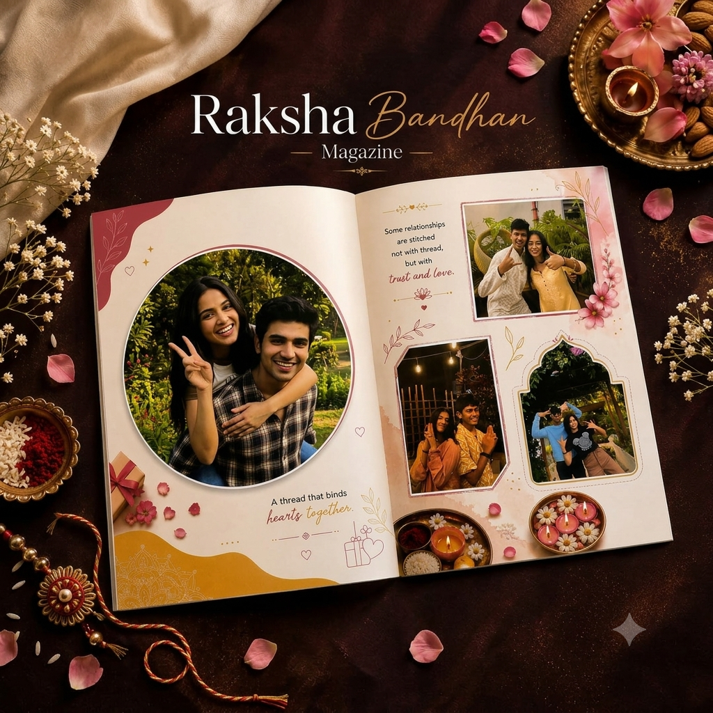 RAKHI SPECIAL CUSTOMISED MAGAZINE