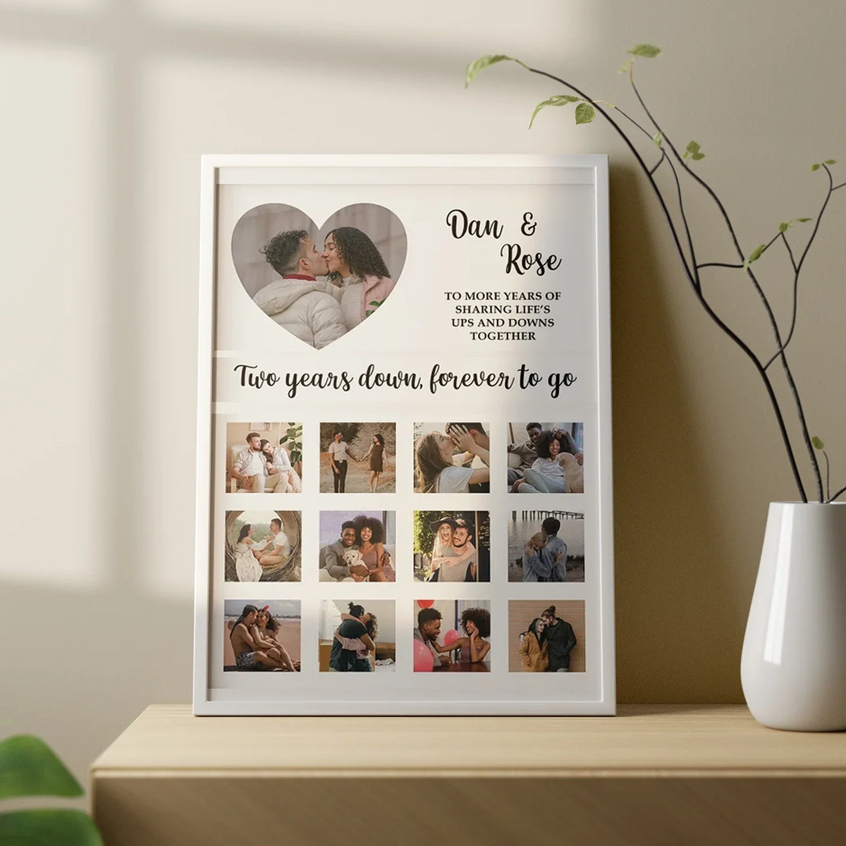 🎁 ANNIVERSARY PHOTO FRAME-11 (100% off)