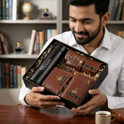 PREMIUM MEN'S BOTTLE & WALLET COMBO