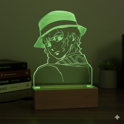 DEMON SLAYER: MUZAN KIBUTSUJI ANIME LED LAMP (MULTICOLOR)