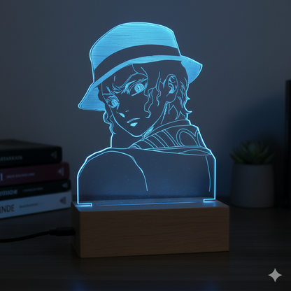 DEMON SLAYER: MUZAN KIBUTSUJI ANIME LED LAMP (MULTICOLOR)