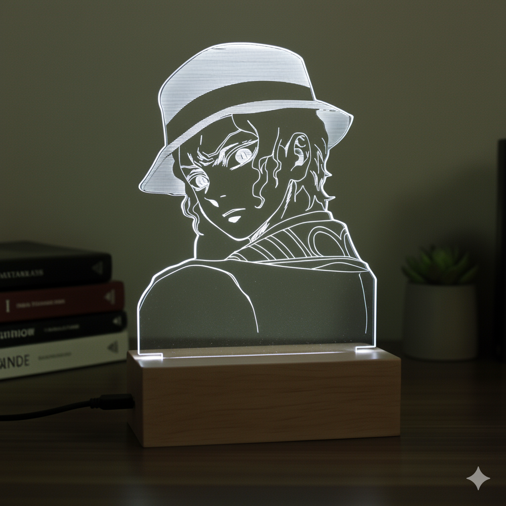 DEMON SLAYER: MUZAN KIBUTSUJI ANIME LED LAMP (MULTICOLOR)