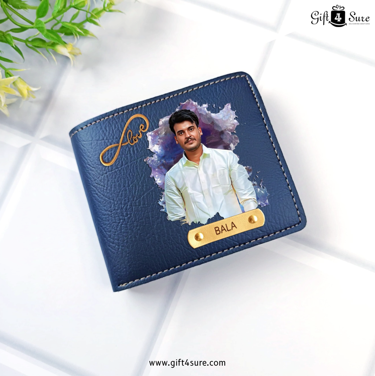 MEN'S ARTISTIC PHOTO PRINT WALLET