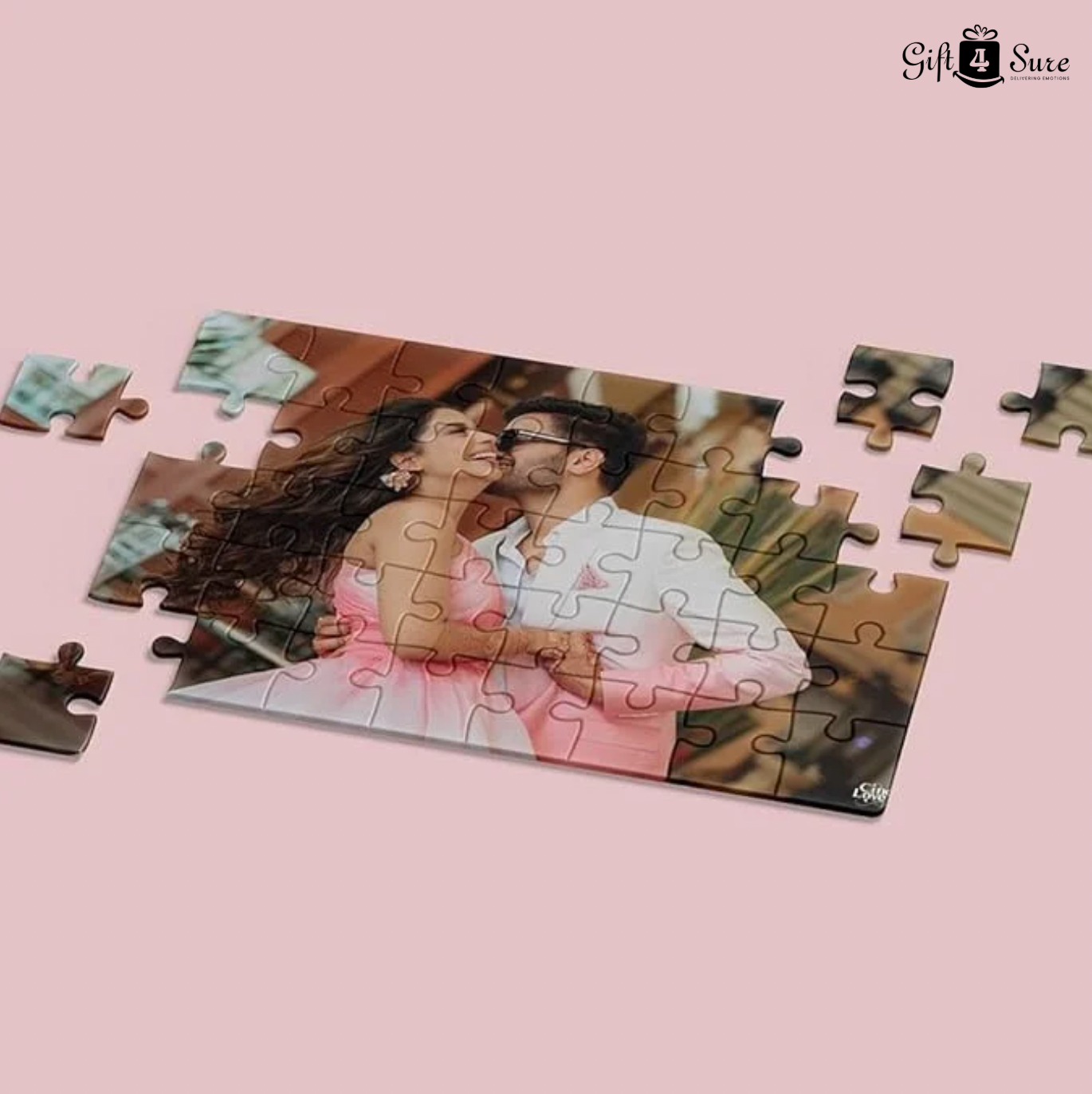 ACRYLIC ZIG-SAW PUZZLE PHOTO FRAME