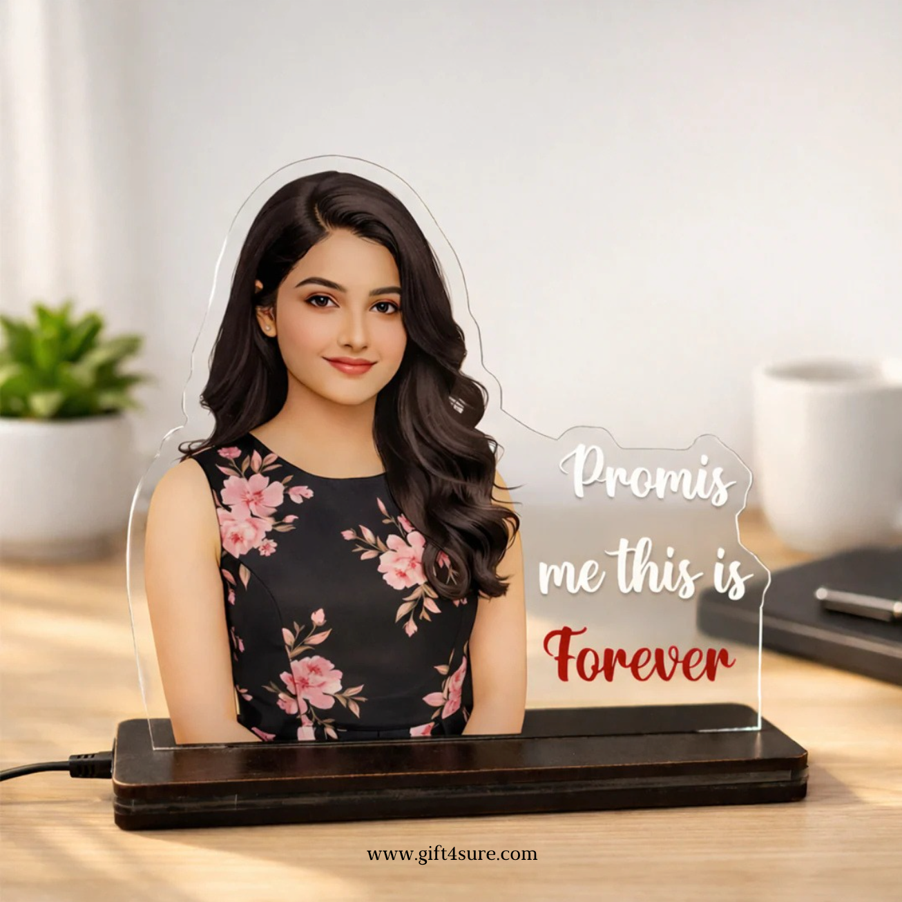 PERSONALISED ACRYLIC PHOTO LAMP- 1