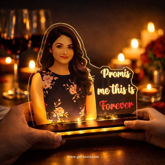 PERSONALISED ACRYLIC PHOTO LAMP- 1