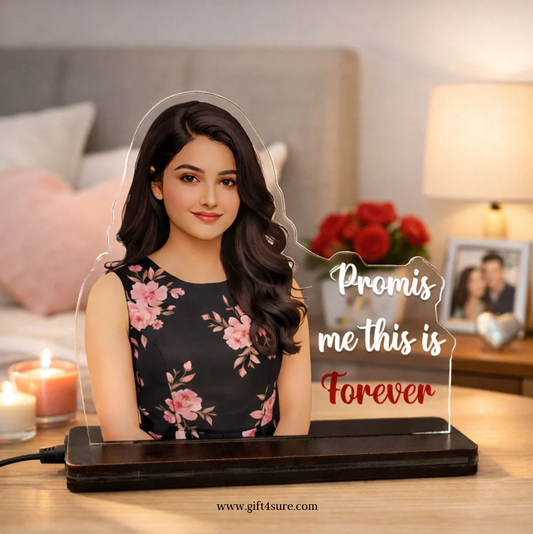 PERSONALISED ACRYLIC PHOTO LAMP- 1