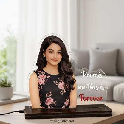 PERSONALISED ACRYLIC PHOTO LAMP- 1