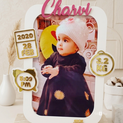 ACRYLIC BABY PHOTO FRAME-2