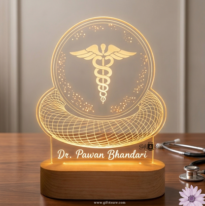 DOCTOR'S PERSONALIZED ACRYLIC LED LAMP