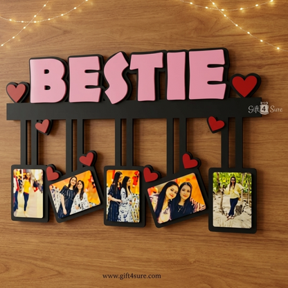 BESTIE PHOTO COLLAGE FRAME