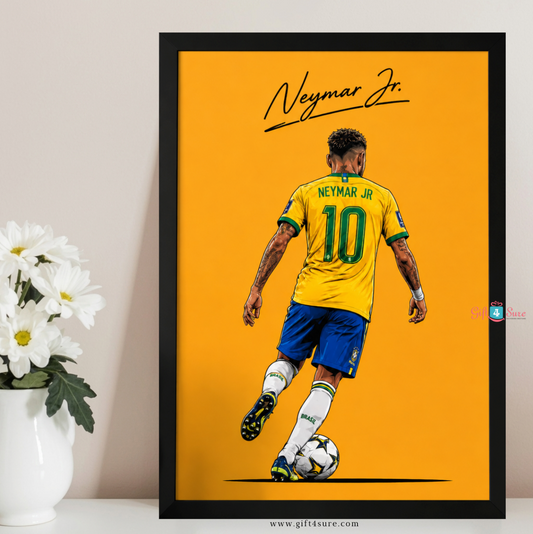 🎁 FOOTBALL LEGEND NEYMAR JR. FRAME-1 (100% off)