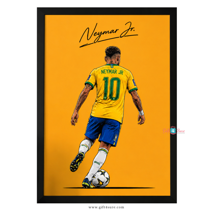 FOOTBALL LEGEND NEYMAR JR. FRAME-1