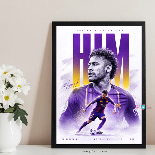 🎁 FOOTBALL LEGEND NEYMAR JR. FRAME-2 (100% off)