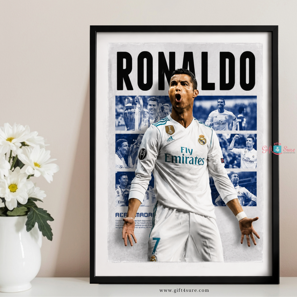 🎁 FOOTBALL LEGEND(CHISTIANO RONALDO) FRAME (100% off)