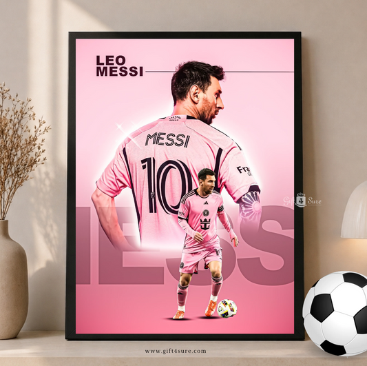 🎁 FOOTBALL LEGEND(LIONEL MESSI) FRAME (100% off)