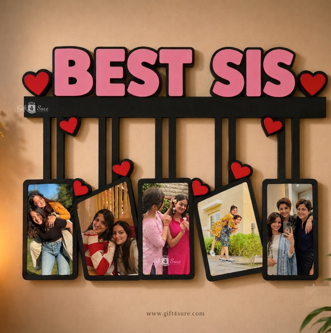 BEST SIS PHOTO COLLAGE FRAME