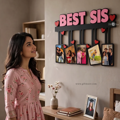BEST SIS PHOTO COLLAGE FRAME