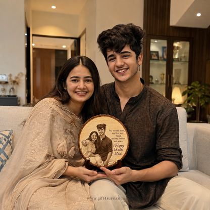 NATURAL WOODEN SLICE (RAKSHA BANDHAN EDITION)-1