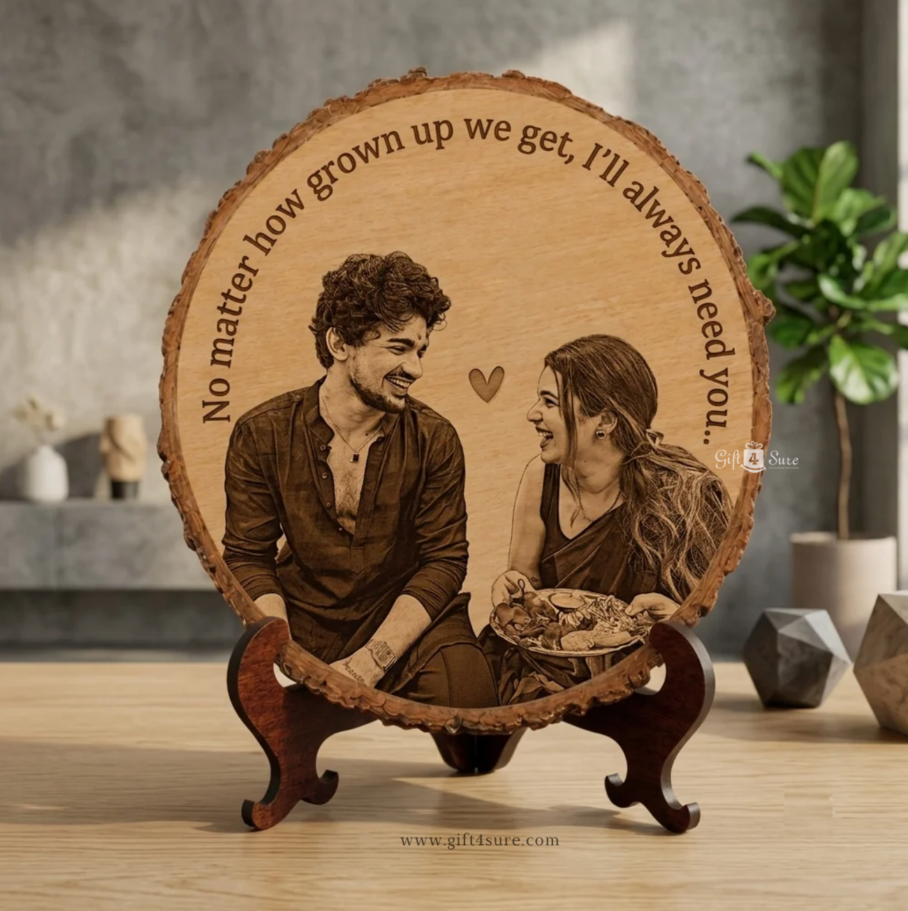 NATURAL WOODEN SLICE (RAKSHA BANDHAN EDITION)-2
