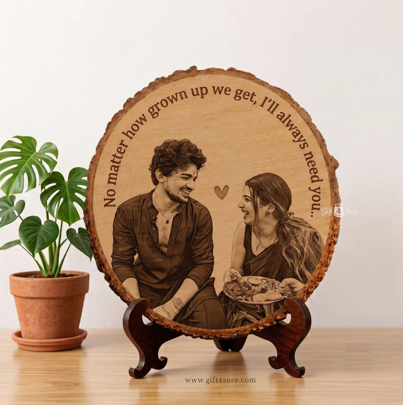 NATURAL WOODEN SLICE (RAKSHA BANDHAN EDITION)-2
