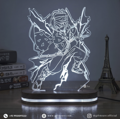 DEMON SLAYER: ZENITSU AGATSUMA ANIME LED LAMP (MULTICOLOR)