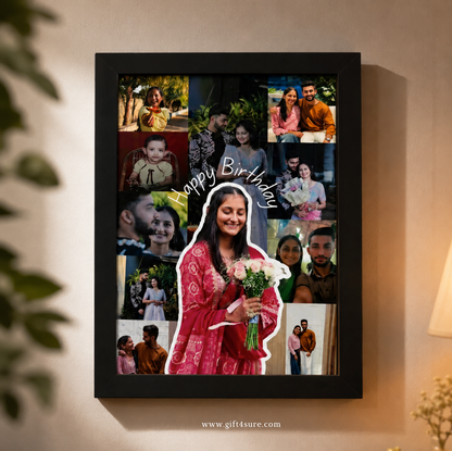 3D POP-UP PHOTO COLLAGE FRAME