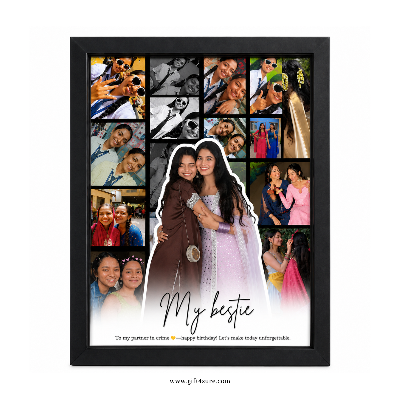 BEST FRIENDS 3D POP-UP PHOTO FRAME- 2