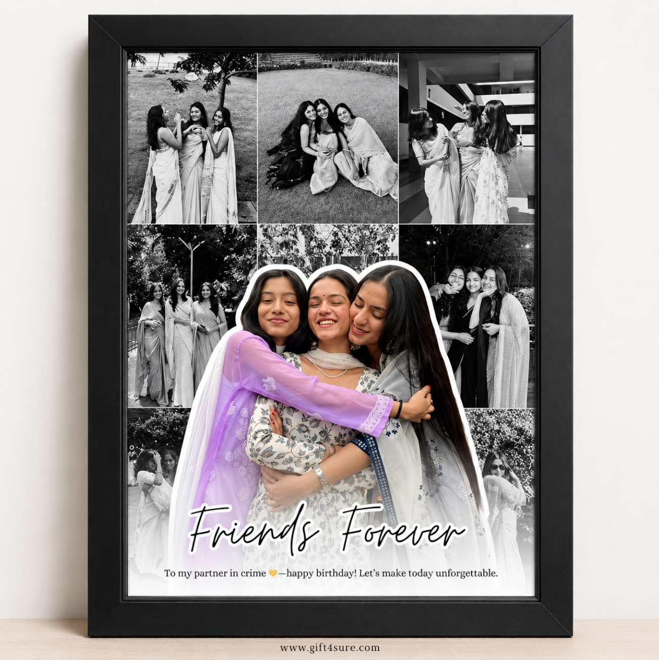 BEST FRIENDS 3D POP-UP PHOTO FRAME-1