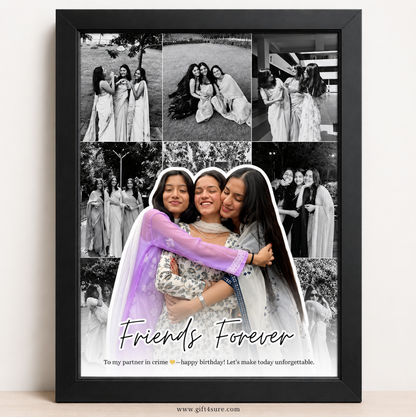 BEST FRIENDS 3D POP-UP PHOTO FRAME-1