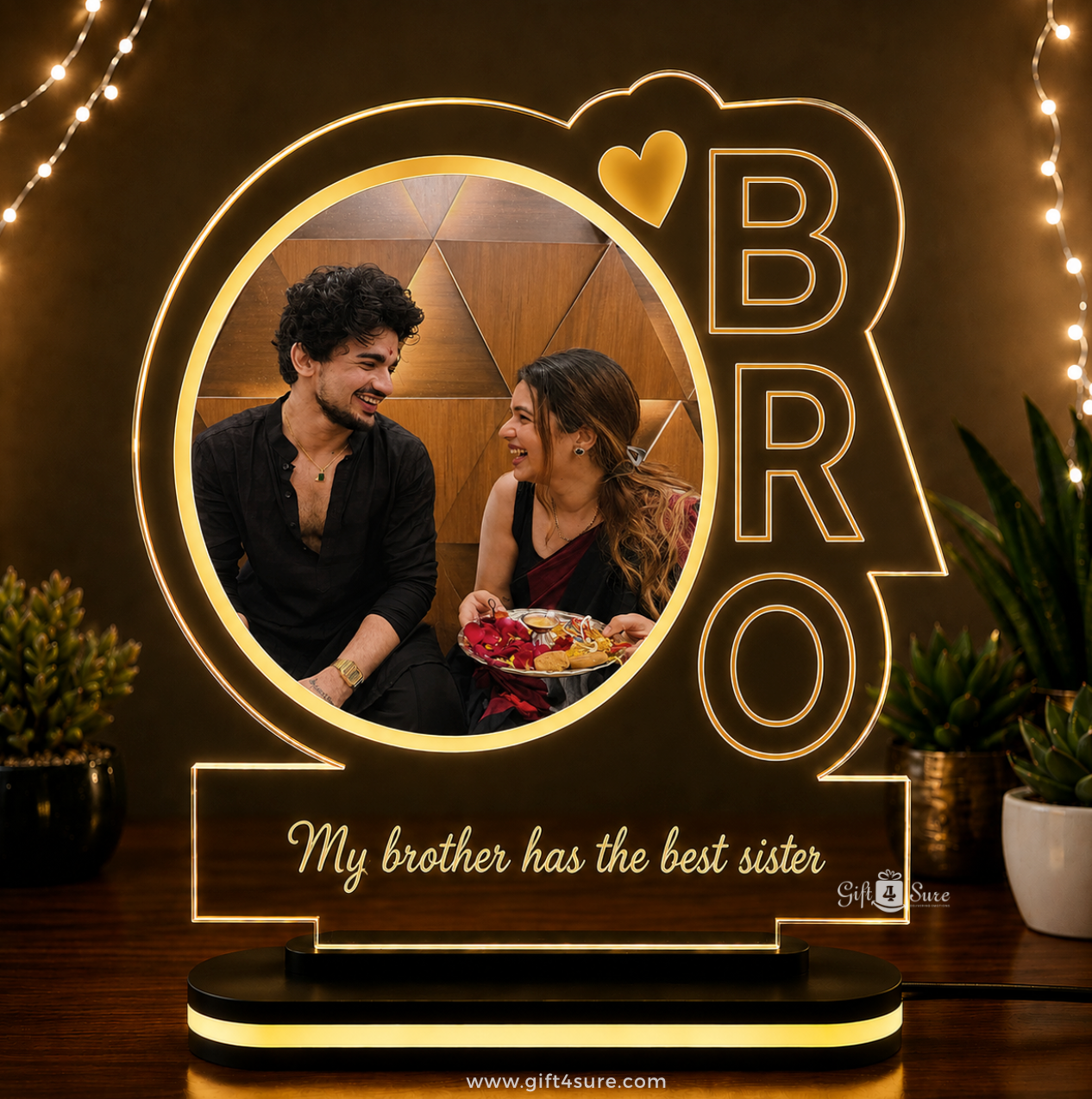 BRO ACRYLIC LED LAMP