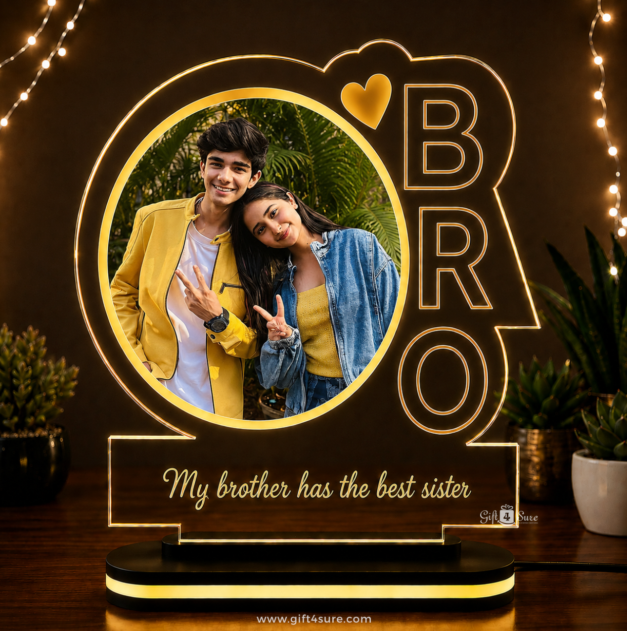 BRO ACRYLIC LED LAMP