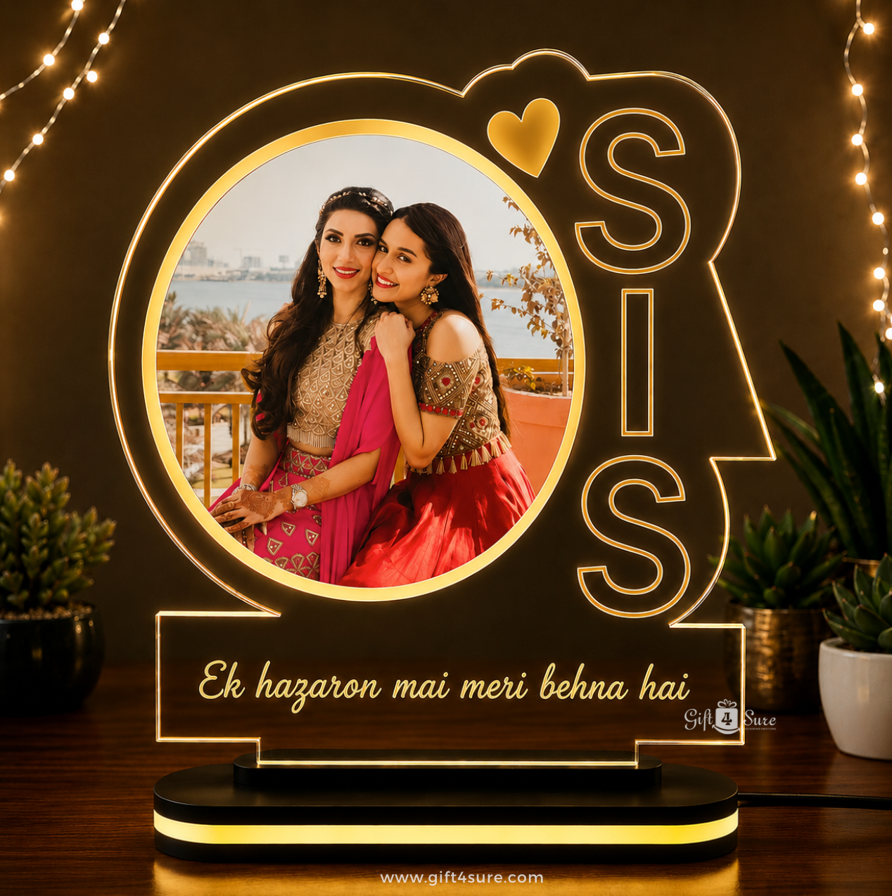 SIS ACRYLIC LED LAMP