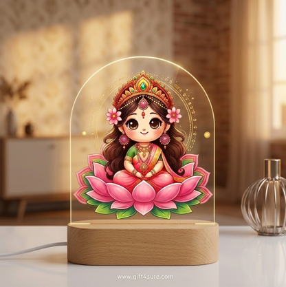 GODDESS LAXMI ACRYLIC DESK DECOR