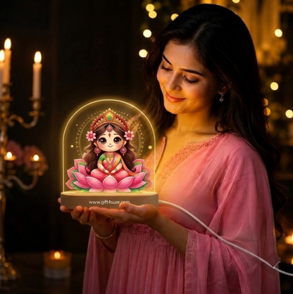GODDESS LAXMI ACRYLIC DESK DECOR