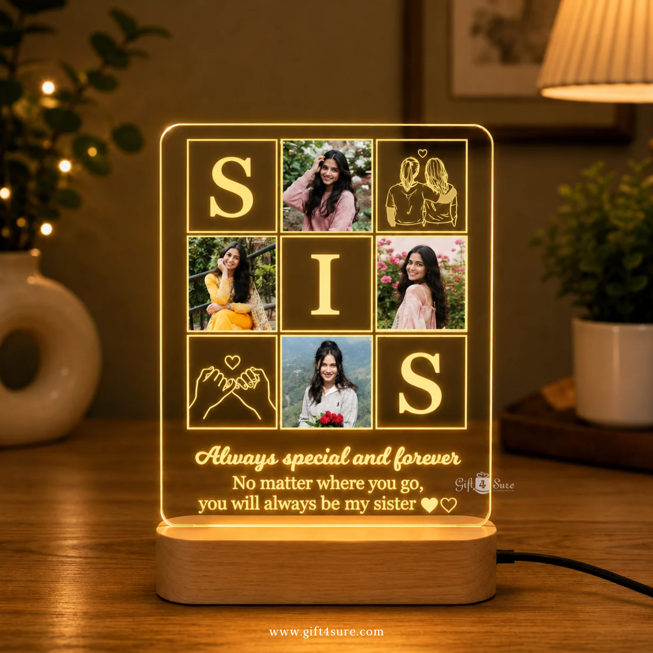 SIS ACRYLIC LED LAMP-2