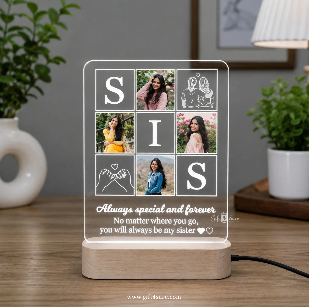 SIS ACRYLIC LED LAMP-2