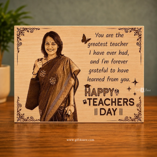 TEACHER’S DAY WOODEN PHOTO FRAME