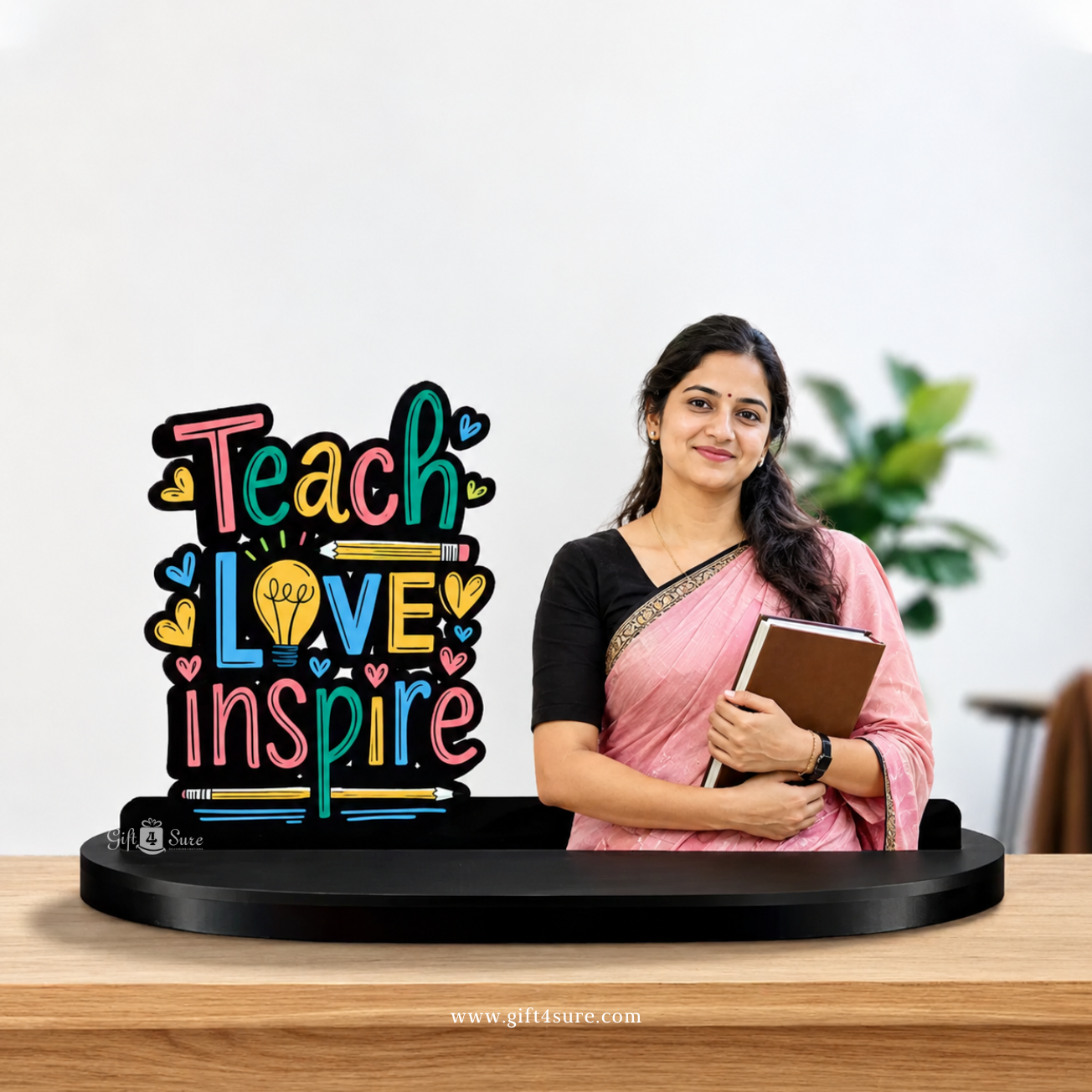 TEACHER WOODEN STANDEE