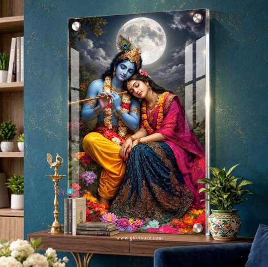 RADHA KRISHNA ACRYLIC WALL FRAME-1