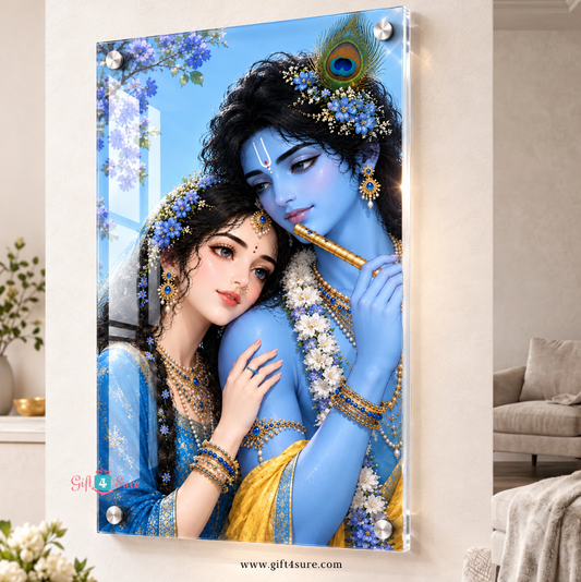 RADHA KRISHNA ACRYLIC WALL FRAME-2