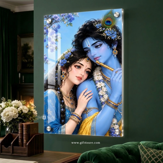 RADHA KRISHNA ACRYLIC WALL FRAME-2