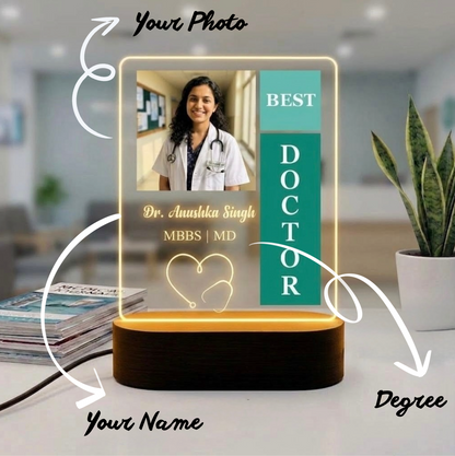 DOCTOR’S PHOTO ACRYLIC LED LAMP-2